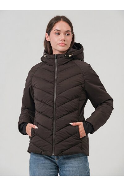 PIQUE Women's coat hooded women's puffer coat
