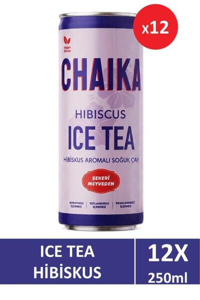 Chaika Hibiskus Ice Tea 250 ml x 12 Adet