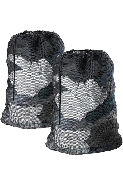 X SPRING Mesh Laundry Bag, 2PCS 60×90CM Large Wash Bags with Drawstring, Heav...