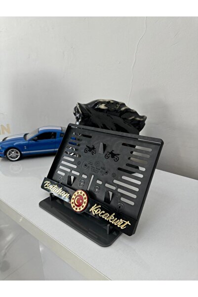 Genel Markalar Motosiklet Plakalık Lazer Kesim Pleksi (1 Adet) KİŞİYE ÖZEL PL...