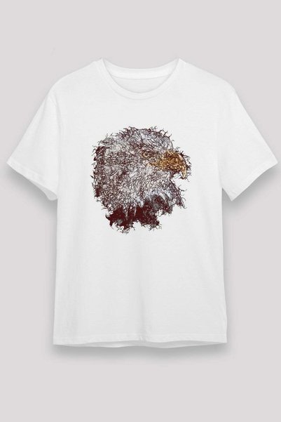 Darkhane Eagle White Unisex T-Shirt T-Shirt