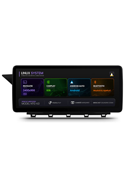 HUB64 Navigatie Android Mercedes Benz GLK X204 (2008-2012), Linux OS & OEM, N...