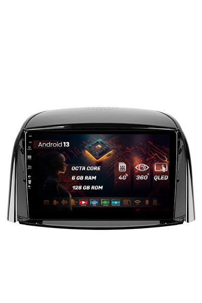 HUB64 Navigație Android Renault Koleos (2009-2016), 9 inch, 6GB RAM, CarPlay ...