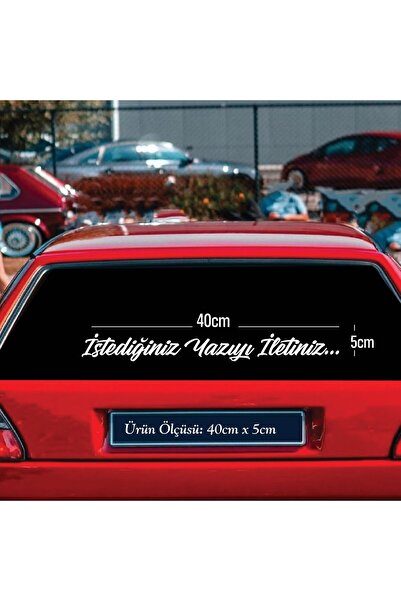 Genel Markalar Size Özel Sticker / Etiket / Araç Sticker / Araba Sticker / Mo...