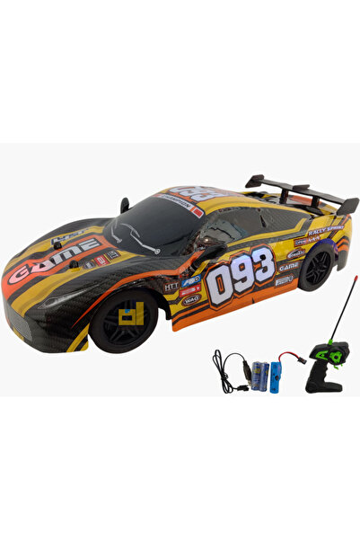 Leno Electric Speed Transparent Remote Control Car With Flashing Lights