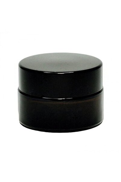 OEM Amber glass jar cosmetic container, 20ml