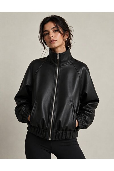Velmora Leather Hakiki Deri Kürk Kadın Premium Yeni Moda