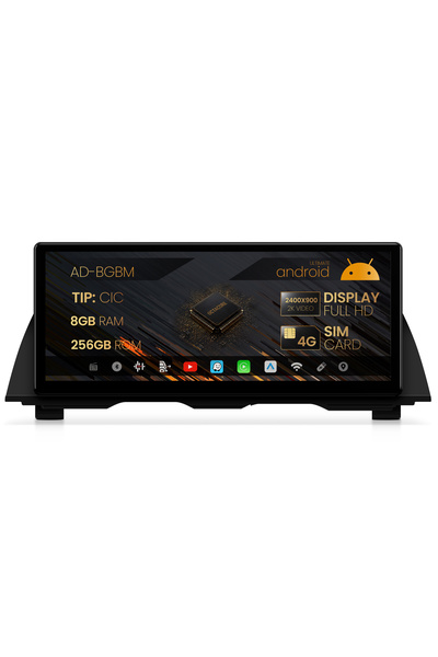 HUB64 Σύστημα πλοήγησης Android BMW Σειρά 5 F10/F11 (2011-2012), Έκδοση CIC, ...