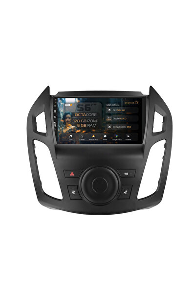 HUB64 Navigație Android Ford Transit (2014-2020), 9 inch, 6GB RAM, CarPlay și...