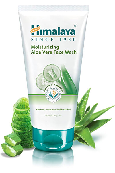 Generic Brand Himalaya Since 1930 Moisturizing Aloe Vera Face Wash Is Gentle,...