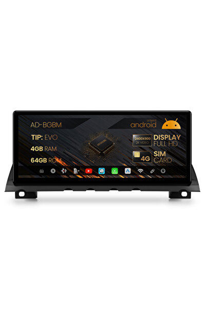 HUB64 Navigație Android BMW Seria 7 G11/G12 (2016-2023), varianta NBT EVO, 12...