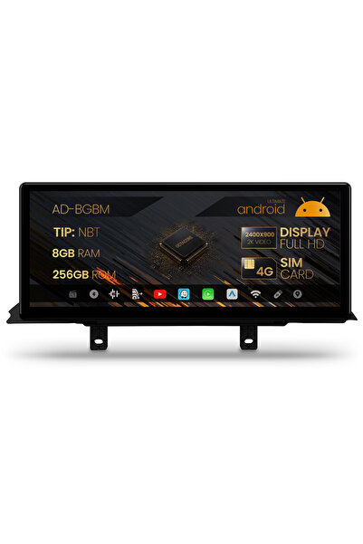 HUB64 Σύστημα πλοήγησης Android BMW Σειρά 2 F22/F45/F46 (2013-2016), Έκδοση N...