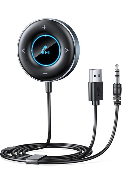 KASTWAVE Bluetooth AUX Receiver for Car, Portable Bluetooth 5.3 Receiver, Plu...