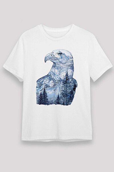 Darkhane Eagle White Unisex T-Shirt T-Shirt