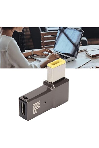 TERRIFI محول USB C إلى Slim Tip بقدرة 100 واط، محول شحن سريع من النوع C PD لأ...