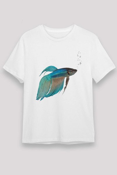 Darkhane Sea Creatures White Unisex T-Shirt T-Shirt
