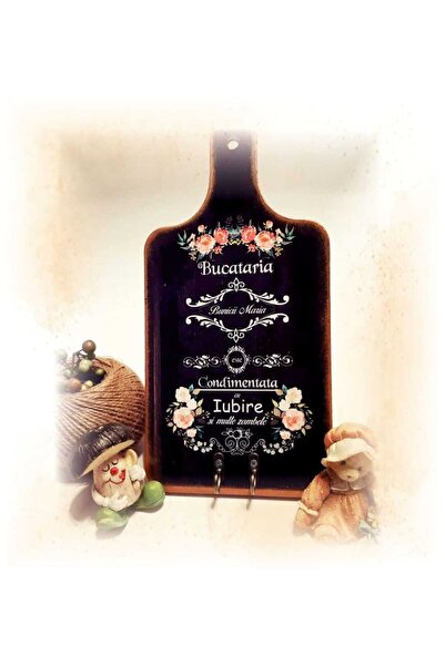 mixartstudiobym Tocător decorativ personalizat pentru bunica, aspect vintage