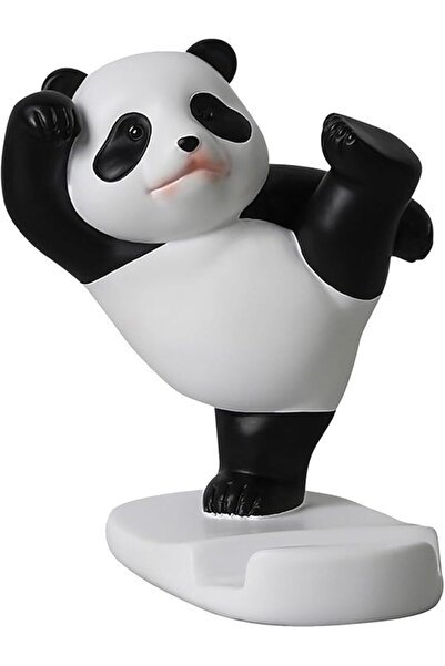 GENERAL Kawaii Panda Phone Stand for Desk, Adjustable Smartphone Holder, Anim...