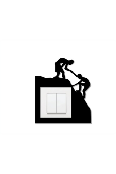 OEM Decor pentru priză și întrerupător, MDF, Athlete-2, Alpinist, dimensiuni ...