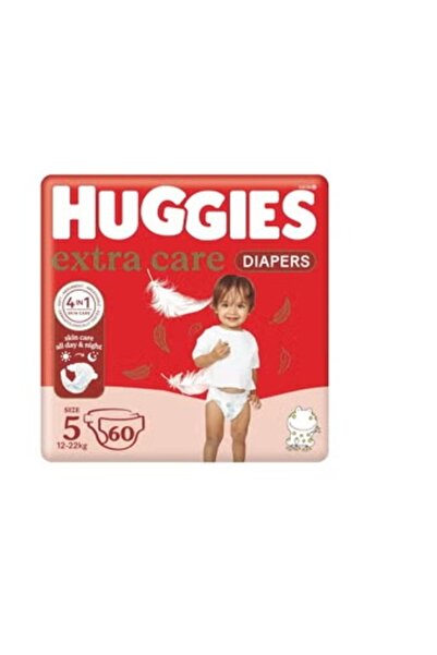 Huggies Extra Care Jumbo Size 5, 60's