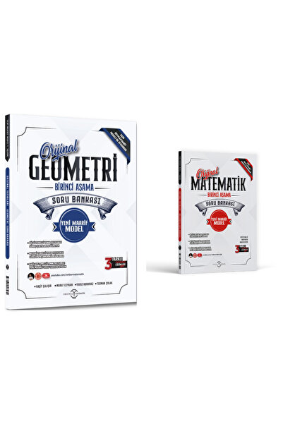 Orijinal Yayınları Orijinal Geometri Maarif Birinci Aşama ve Matematik 1. Aşa...