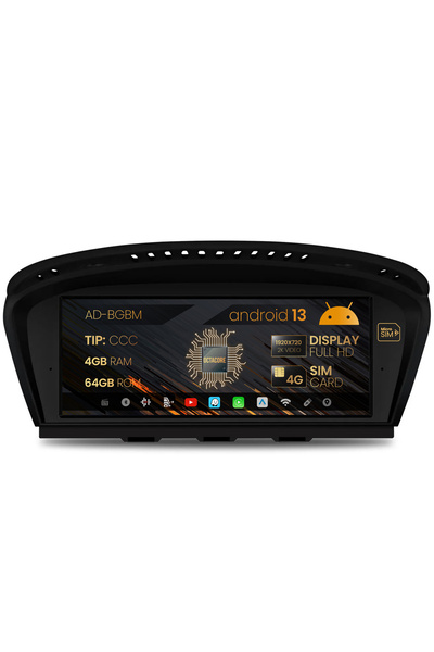 HUB64 Σύστημα πλοήγησης Android για BMW Σειρά 5 E60/E61, M5 (2003-2008), Έκδο...