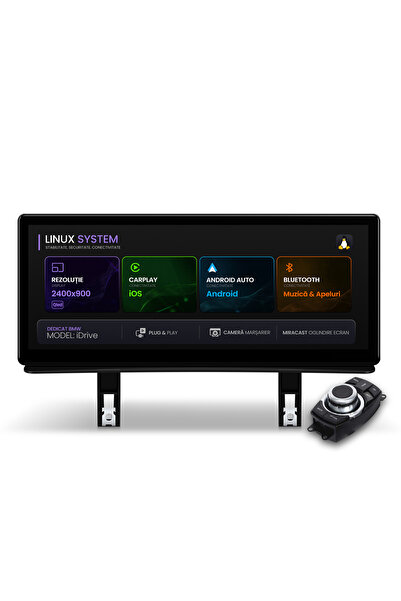 HUB64 Navigatie Android BMW Seria 1 E87 (2006-2012), Linux OS & OEM, Varianta...
