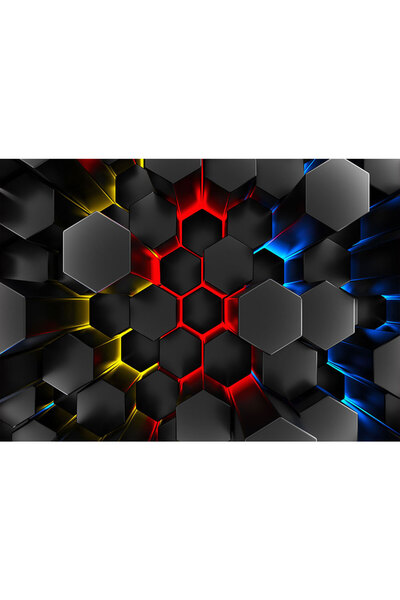 VIODESIGN Fototapet 3D, autoadeziv, Geometric , multicolor, 120x200 cm 3D338