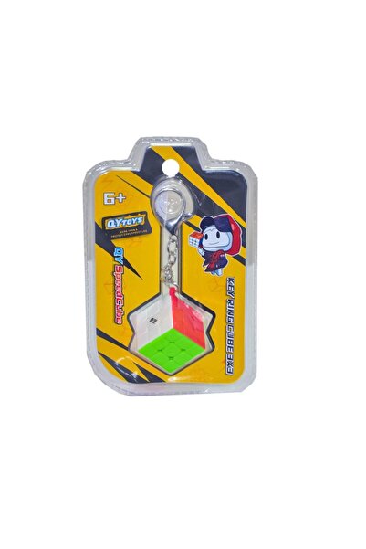 NW NessiWorld 2192 QY Speed 3x3 سلسلة مفاتيح مكعبة مسطحة - ألعاب بازل