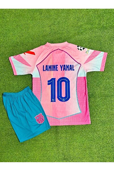 PORTEGO F.c Barcelona 2025-26 Yeni Sezon Lamine Yamal Özel Konsept Çocuk Form...