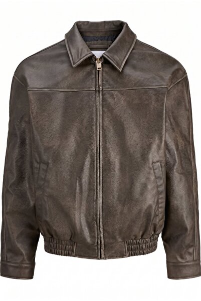 Jack & Jones Jjmarlon Pu Jacket