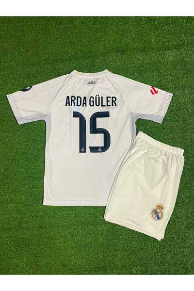 BYSPORTAKUS Real Madridd 2025-26 Yeni Sezon Arda Güler İç Saha Çocuk Forması