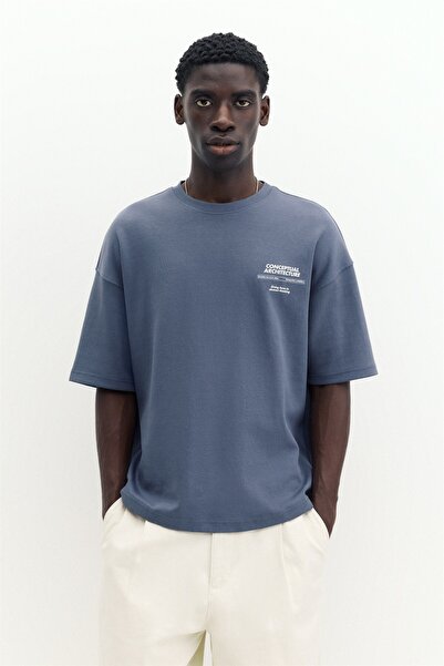 Pull & Bear Kısa kollu grafik sweatshirt
