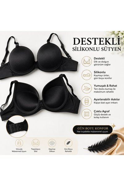 Nisa Bra with Silicone Inserts