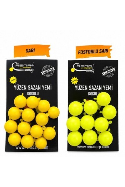 RENAT CARP Yüzen Sazan Yemi 14 mm Kokulu Pop-Up İğneye Takılan