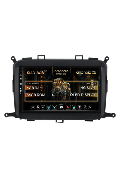 AutoDrop Σύστημα πλοήγησης Android για Kia Carens (2012-2017), 9 ιντσών, 4GB ...