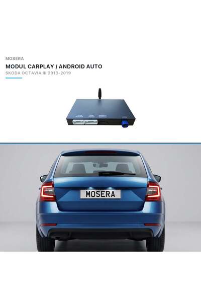 AutoDrop Modul CarPlay wireless & Android Auto Skoda Octavia III 2013-2019 MI...