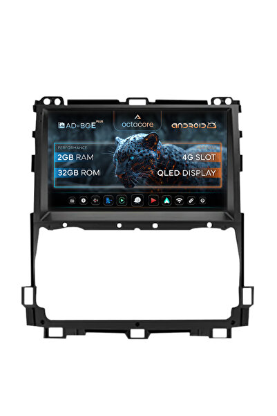 AutoDrop Σύστημα πλοήγησης Android για Toyota Prado J120 (2002-2010), 9 ιντσώ...