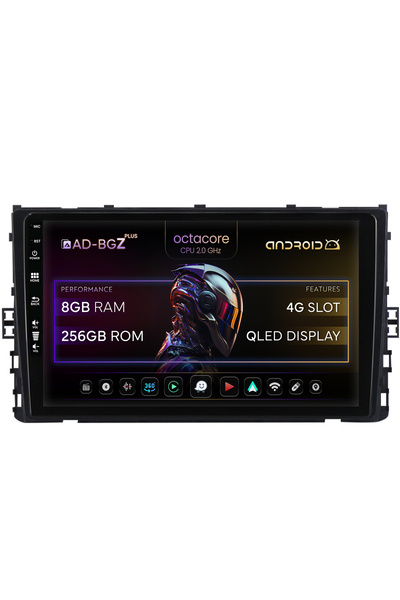 AutoDrop Σύστημα πλοήγησης Android Volkswagen T-Cross (2018+), 9 ιντσών, 8GB ...