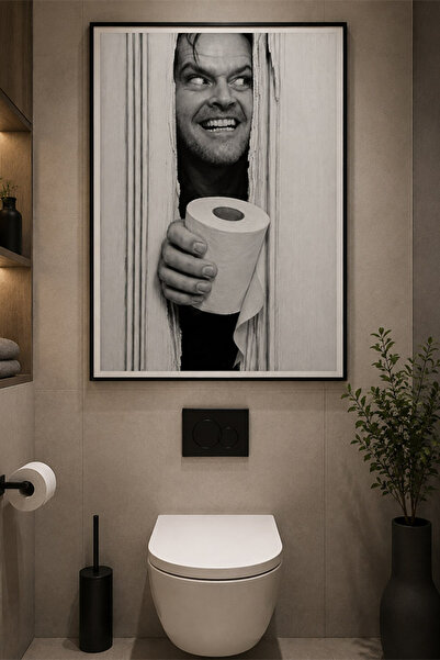 Taranist Poster - Jack Nicholson The Shining Cinnet Here’s Johnny Esprili Tuv...