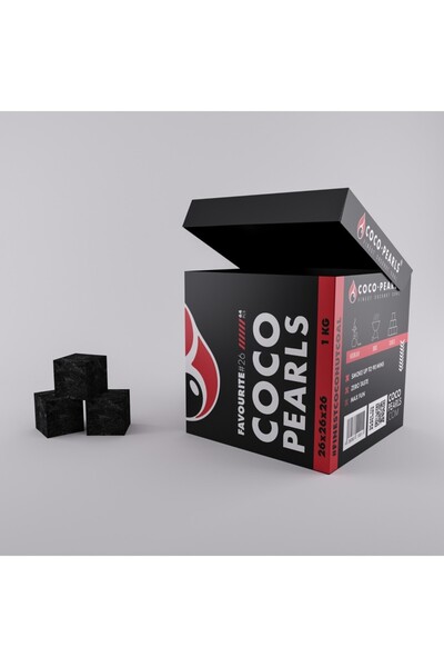 Global Ersat Coco Pearls Nargile Kömürü 26mm 1kg