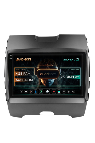 AutoDrop Navigatie Android Ford Edge (2016-2021), 9.5 inch, 4GB RAM, 64GB ROM