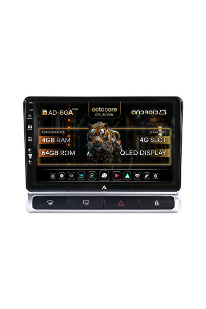 AutoDrop Σύστημα πλοήγησης Android Citroen C3 High-V (2024+), 9 ιντσών, 4GB R...