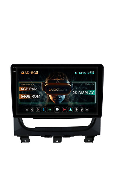 AutoDrop Navigație Android Fiat Strada / Idea (2011-2016), 9,5 inch, 4GB RAM,...