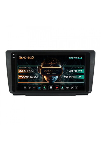 AutoDrop Σύστημα πλοήγησης Android για Skoda Octavia 2, 9,5 ιντσών, 8GB RAM, ...