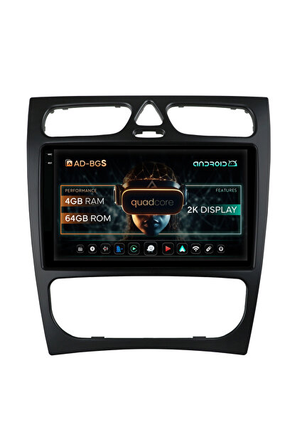 AutoDrop Σύστημα πλοήγησης Android για Mercedes Benz C-Class W203 (2000-2005)...