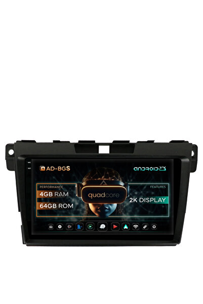AutoDrop Σύστημα πλοήγησης Android για Mazda CX-7 (2008-2013), 9,5 ιντσών, 4G...
