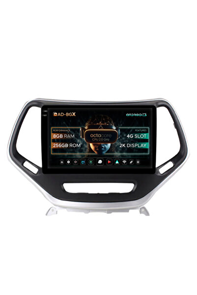AutoDrop Σύστημα πλοήγησης Android Jeep Grand Cherokee (2015+), 10.36 ιντσών,...