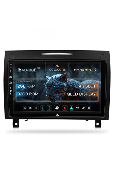 AutoDrop Android Πλοήγηση Android Benz SLK (2006-2010), 9 ιντσών, 2GB RAM, 32...