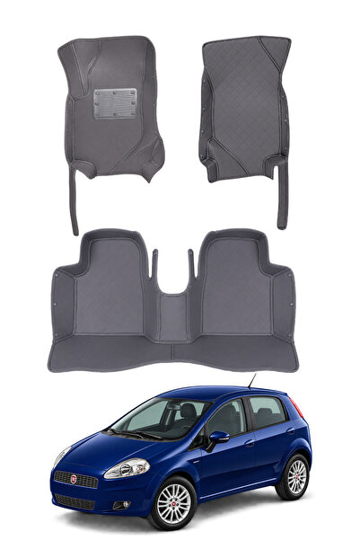 stiloto Fiat Grande Punto Hatchback (2009-2012) Uyumlu 7D Oto Paspas - Diamon...